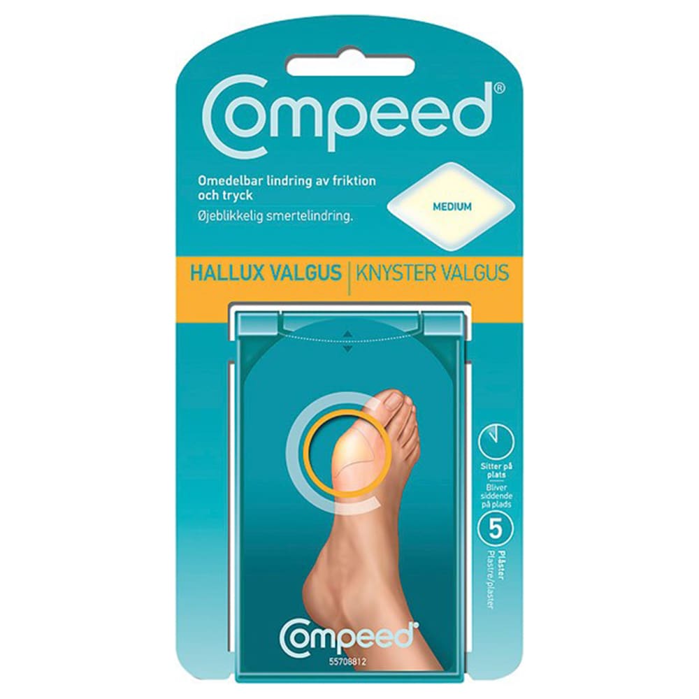 Compeed Hallux Valgus Plaster 5-pakning