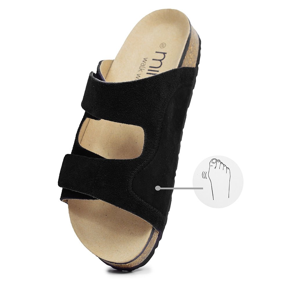 Produktbild 3 - Minfot Hallux Valgus Sandaler Primo Soft Svart