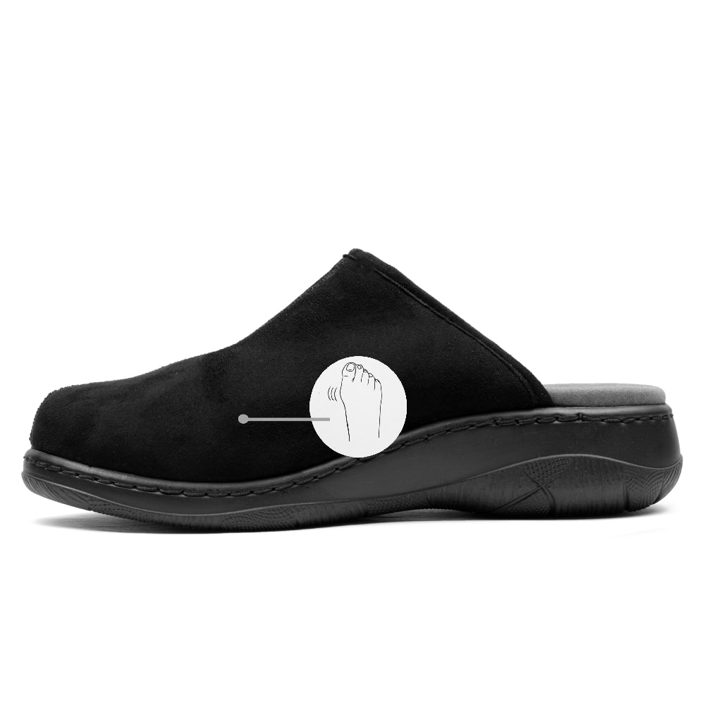 Produktbild 3 - Minfot Tøfler Stretch Panter Svart