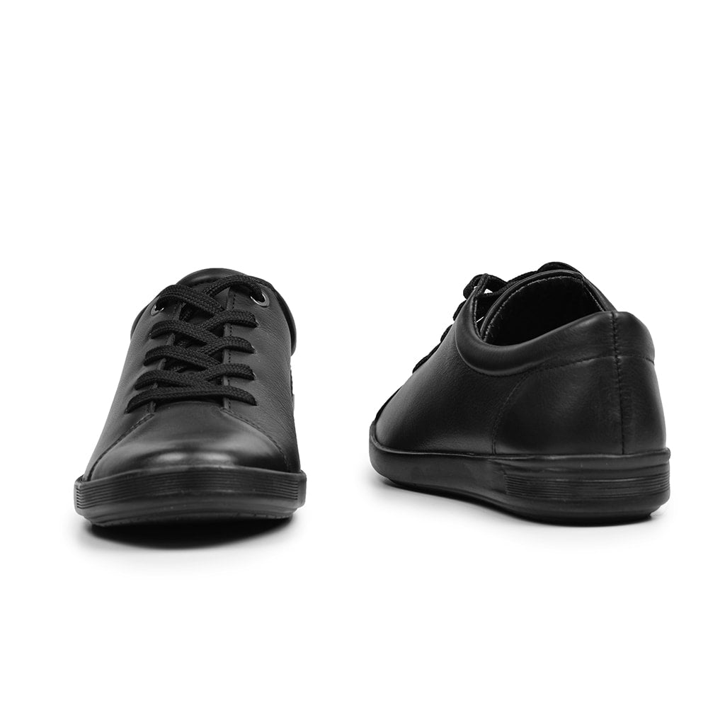 Minfot Aveny Sneaker Skinn Svart