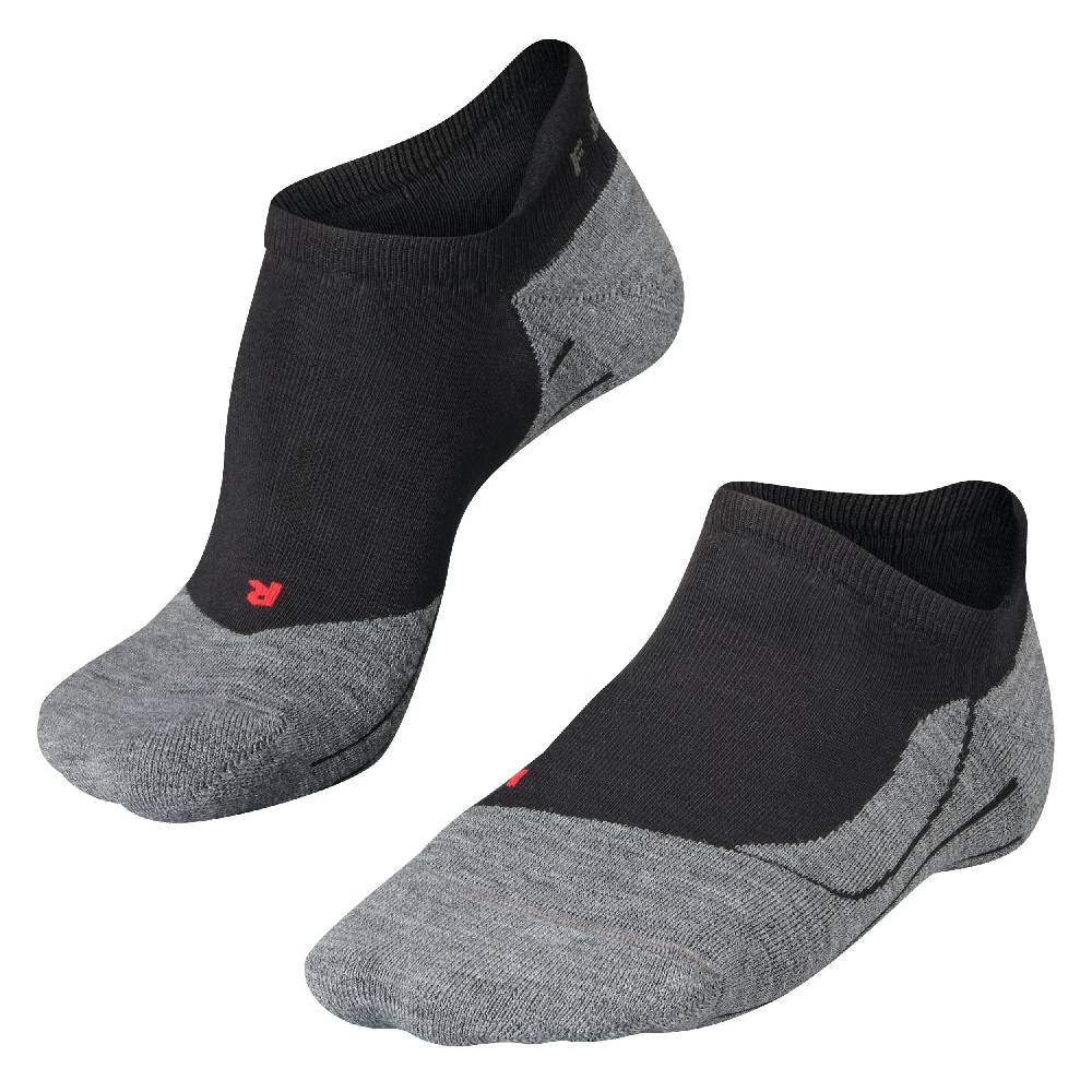 Falke RU4 Invisible Men No Show Socks Black Mix