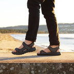 Minfot Sandal Herre Karlshamn Grå