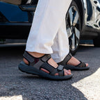 Minfot Sandal Herre Karlshamn Grå