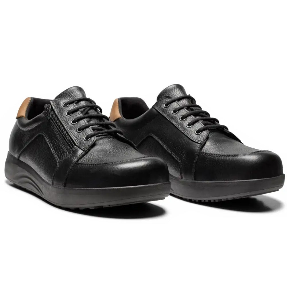 Produktbild 2 - New Feet Magne Extra Breda Skor Herr Svart
