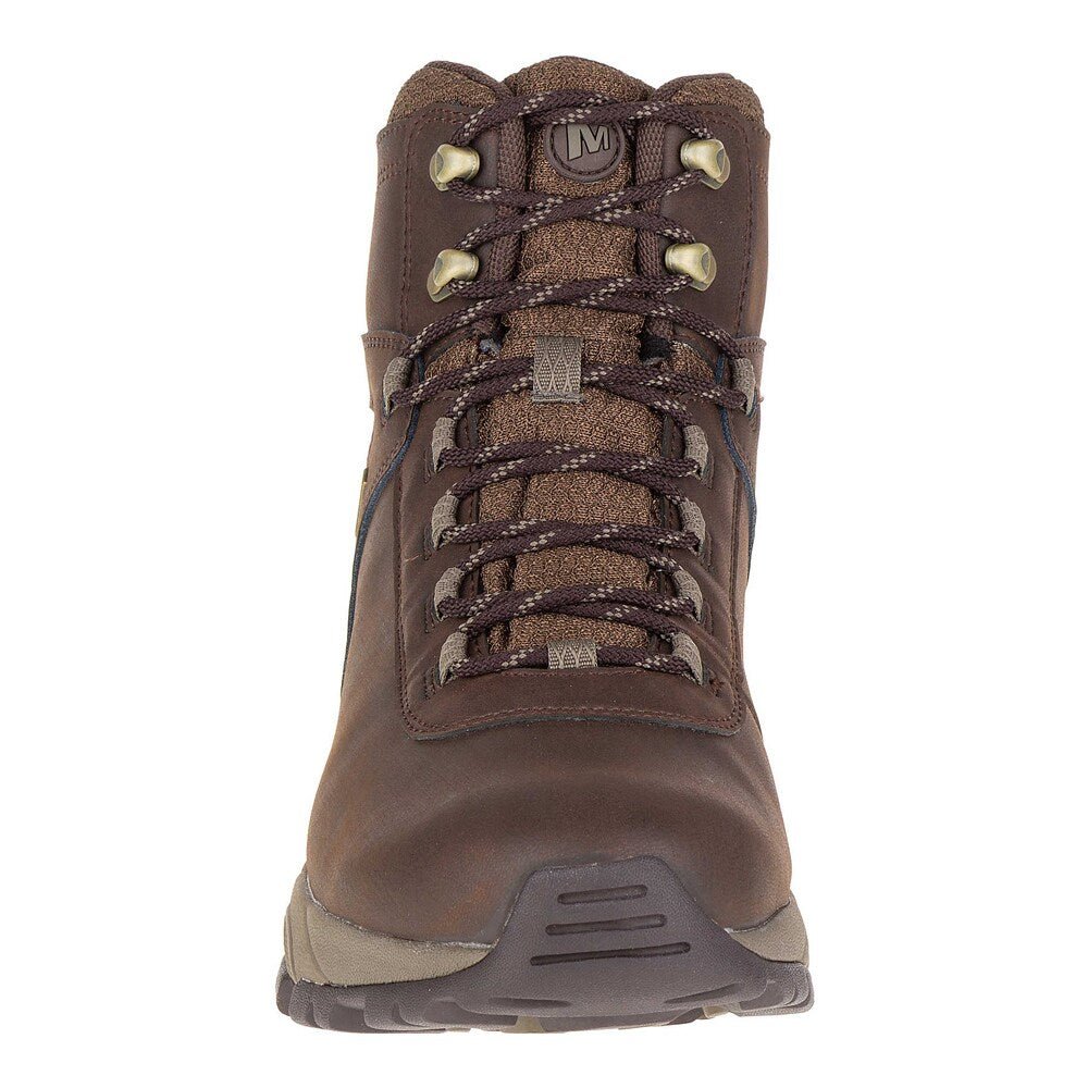 Merrell Vego Mid Leather Vanntette Tursko Herre Brun