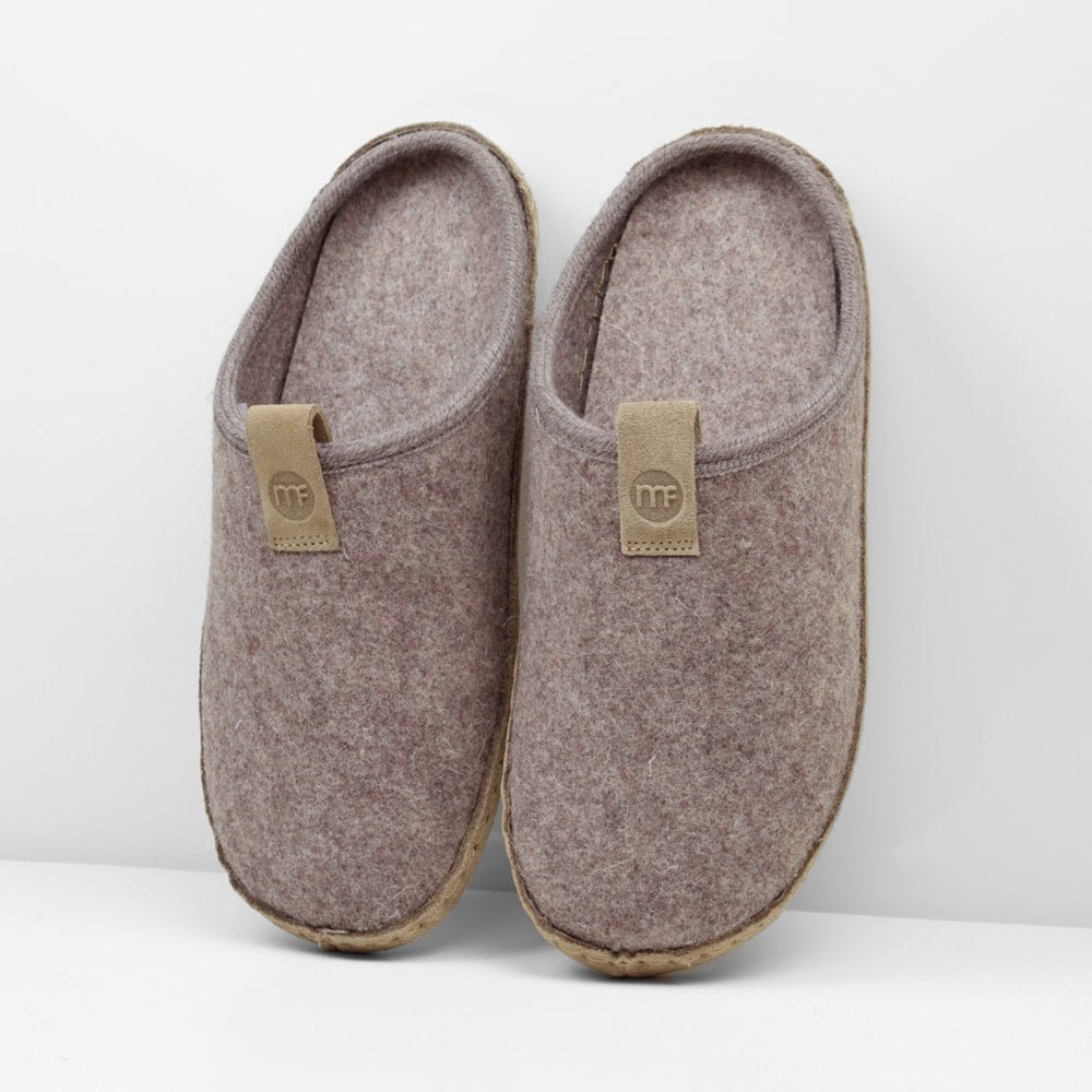 Minfot Cabin Ulltøfler Unisex Brun