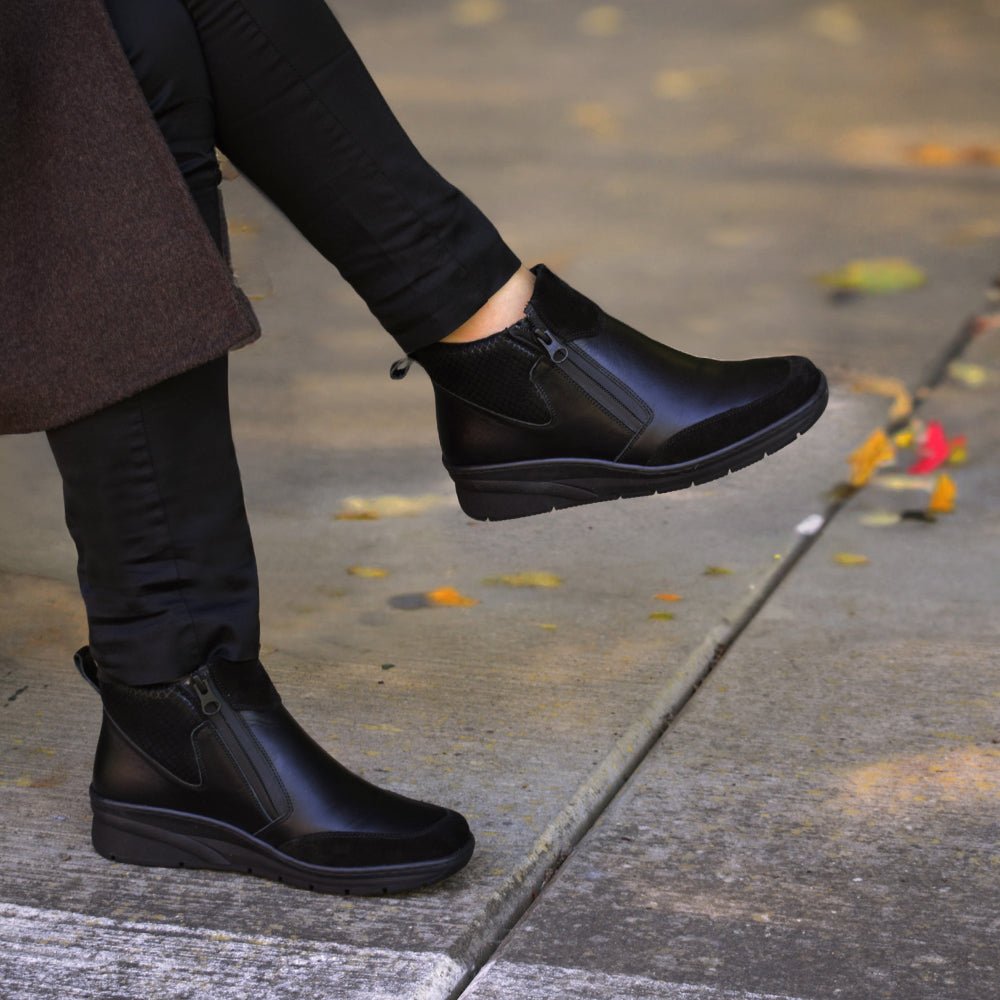 Produktbild 11 - RESALE Minfot Hilma Boots med Dragkedja TEX-membran Svart