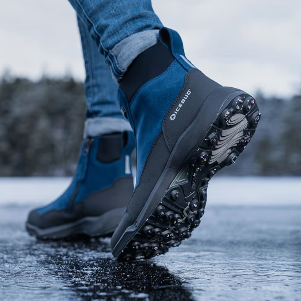 Icebug Metro2 Semsket skinn W BUGrip Dark Denim