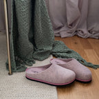 Minfot Tøfler Slip-on Viken Ull Rosa