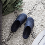 Minfot Tøfler Slip-on Viken Ull Navy