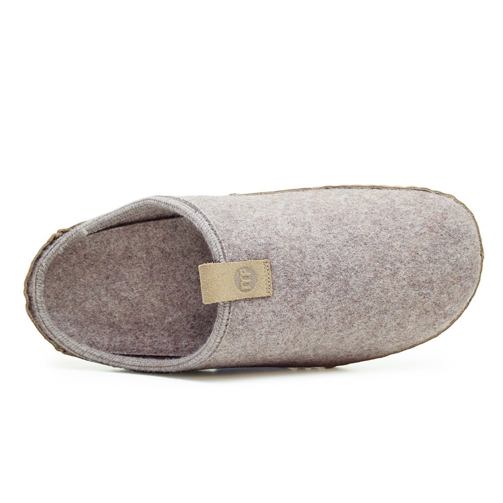 Minfot Cabin Ulltøfler Unisex Brun