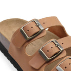 Minfot Lo Sandaler Dame Bio Skinn Cognac