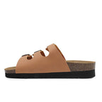 Minfot Lo Sandaler Dame Bio Skinn Cognac