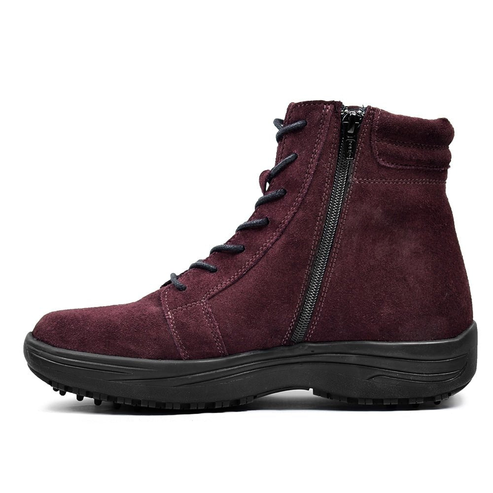 Minfot Boots Nora Semsket skinn Bordeaux