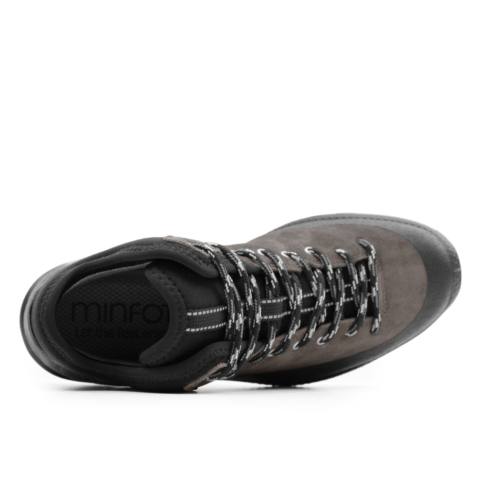 Produktbild 5 - Minfot Step Tursko Mid TEX Semsket Skinn Grå