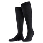 Falke Airport Knee-high Knestrømper Merinoull Herre Svart