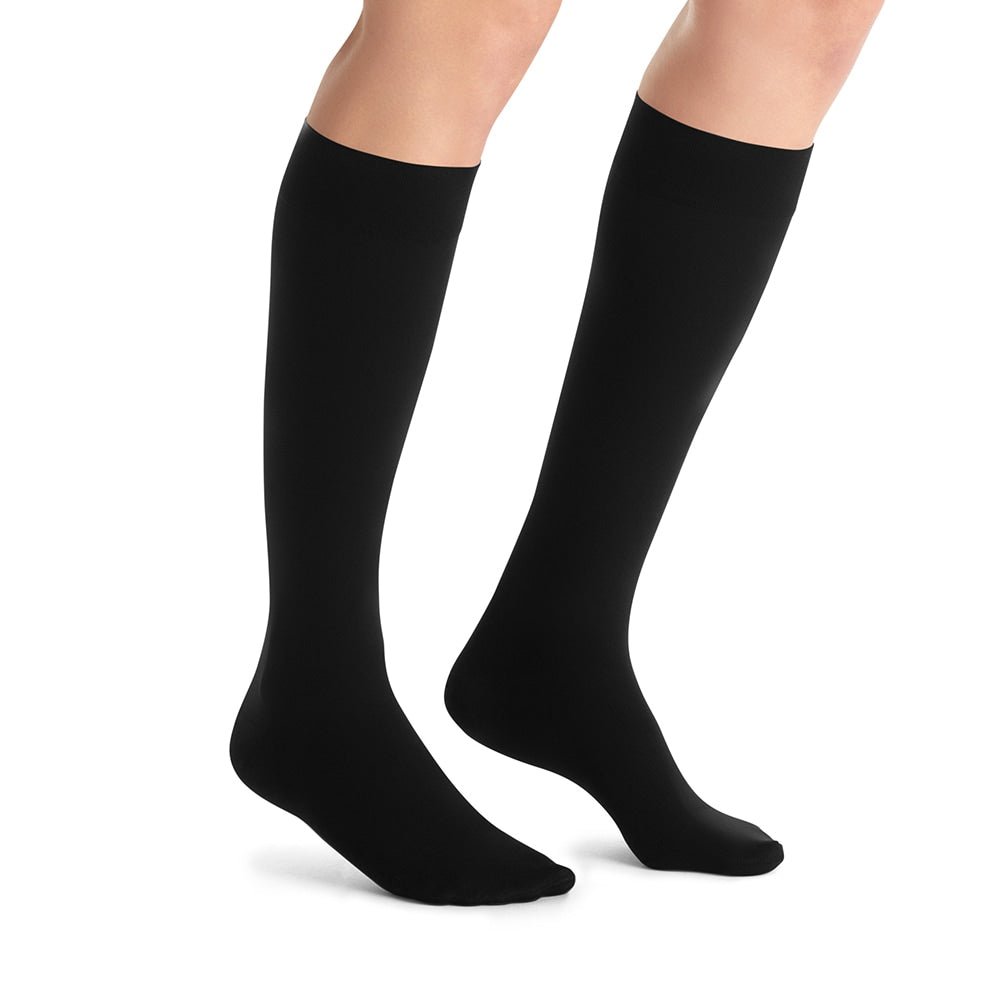 Jobst Kompresjonsstrømper Klass 2 Opaque SoftFit Black