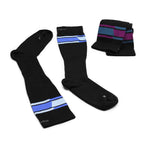 Minfot Sport Kompresjonssokker Lyocell Speed Svart 2-pk