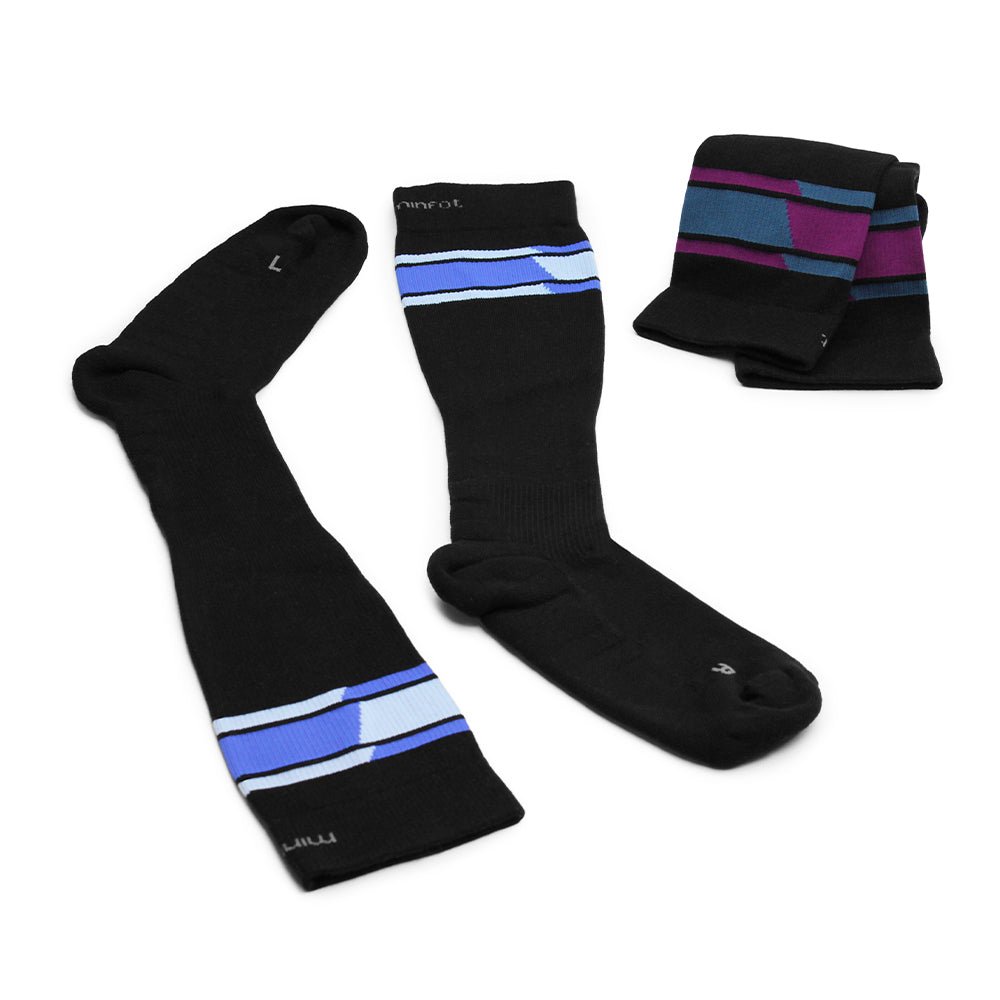 Minfot Sport Kompresjonsstrømper Speed Lyocell 2-pk