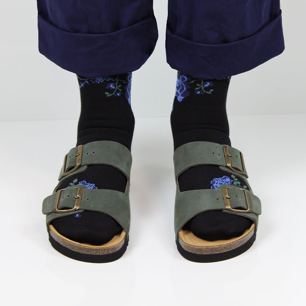 Produktbild 10 - Minfot Sandaler Moa Semsket skinn Grøn