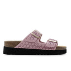 Minfot Daisy Sandaler Dame Semsket Skinn Rosa