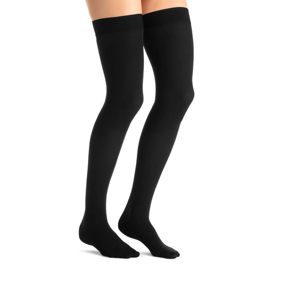 Jobst Kompresjonsstrømper Lår Klass 2 Opaque Black 1-pk