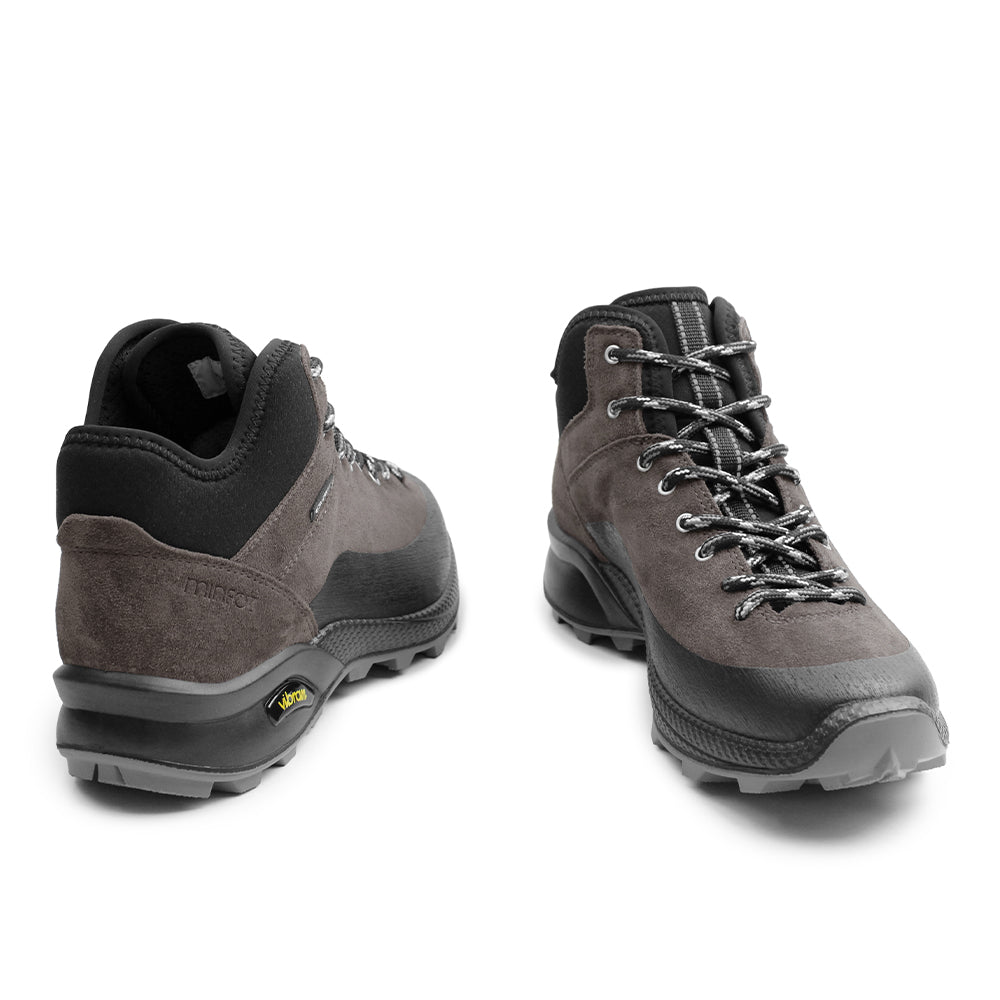 Produktbild 7 - Minfot Step Tursko Mid TEX Semsket Skinn Grå
