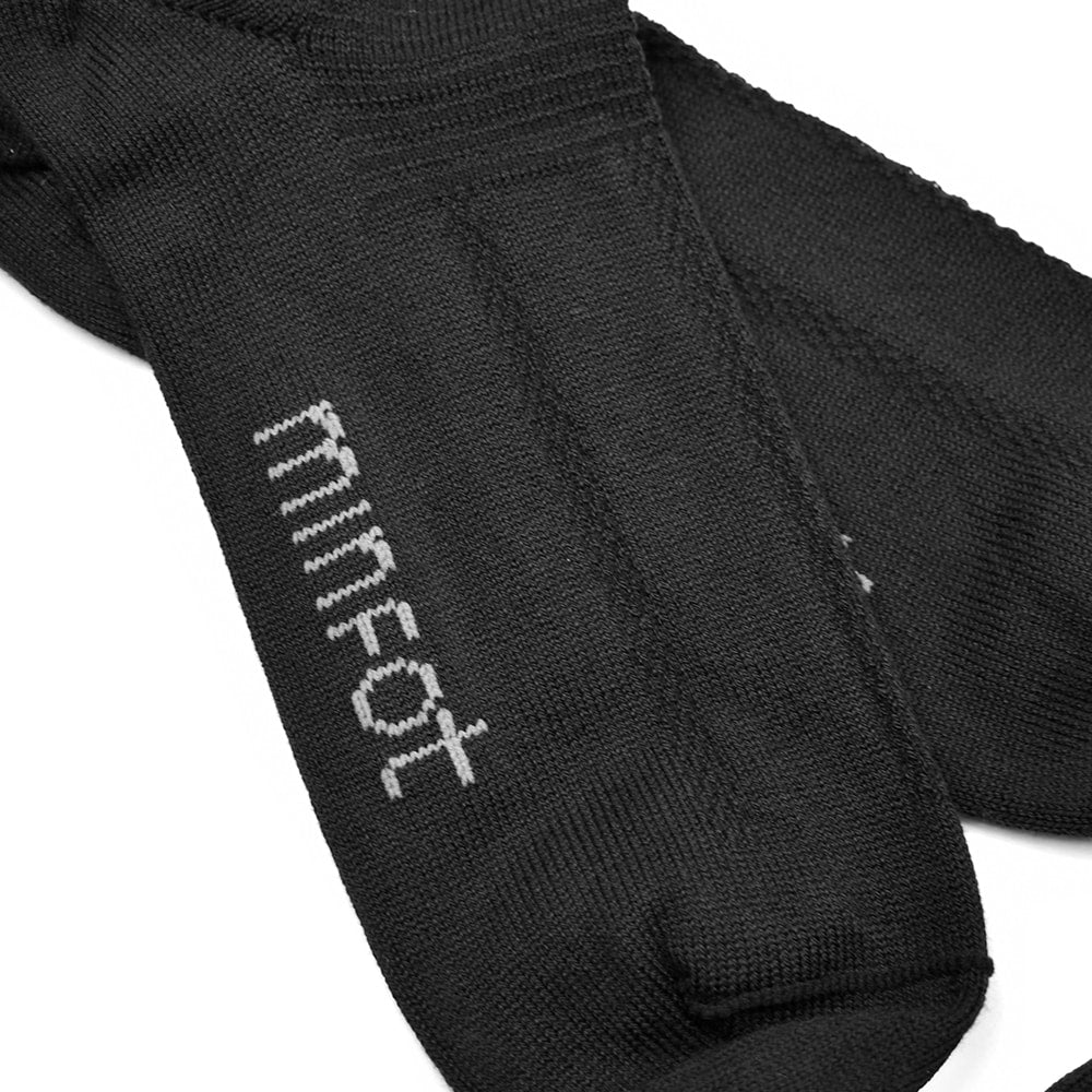 Minfot Strømper Trainer Svart 3-pk