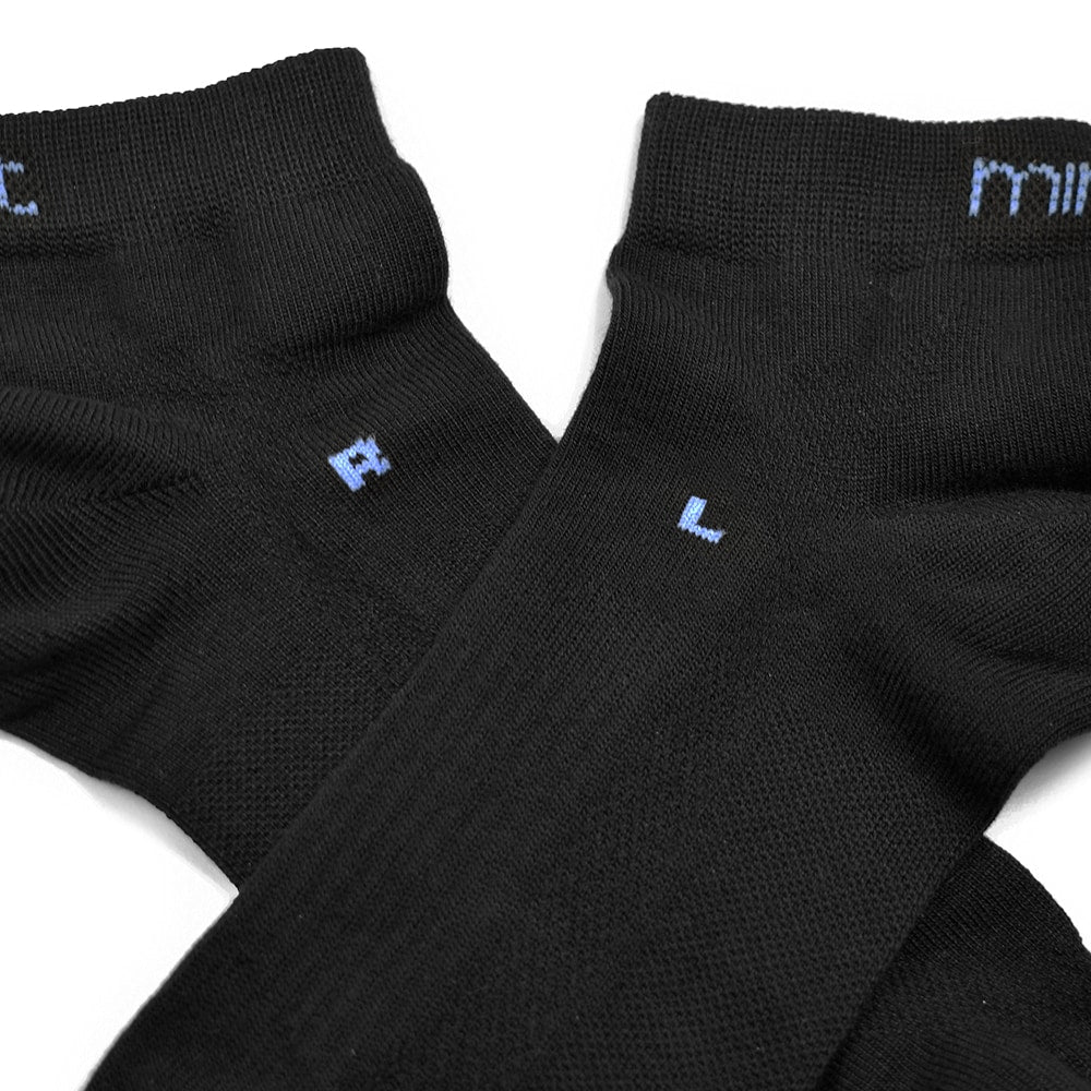 Produktbild 4 - Minfot Løpestrømper Tynne Lyocell 1-pk Svart