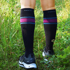 Minfot Sport Kompresjonssokker Lyocell Speed Svart 2-pk