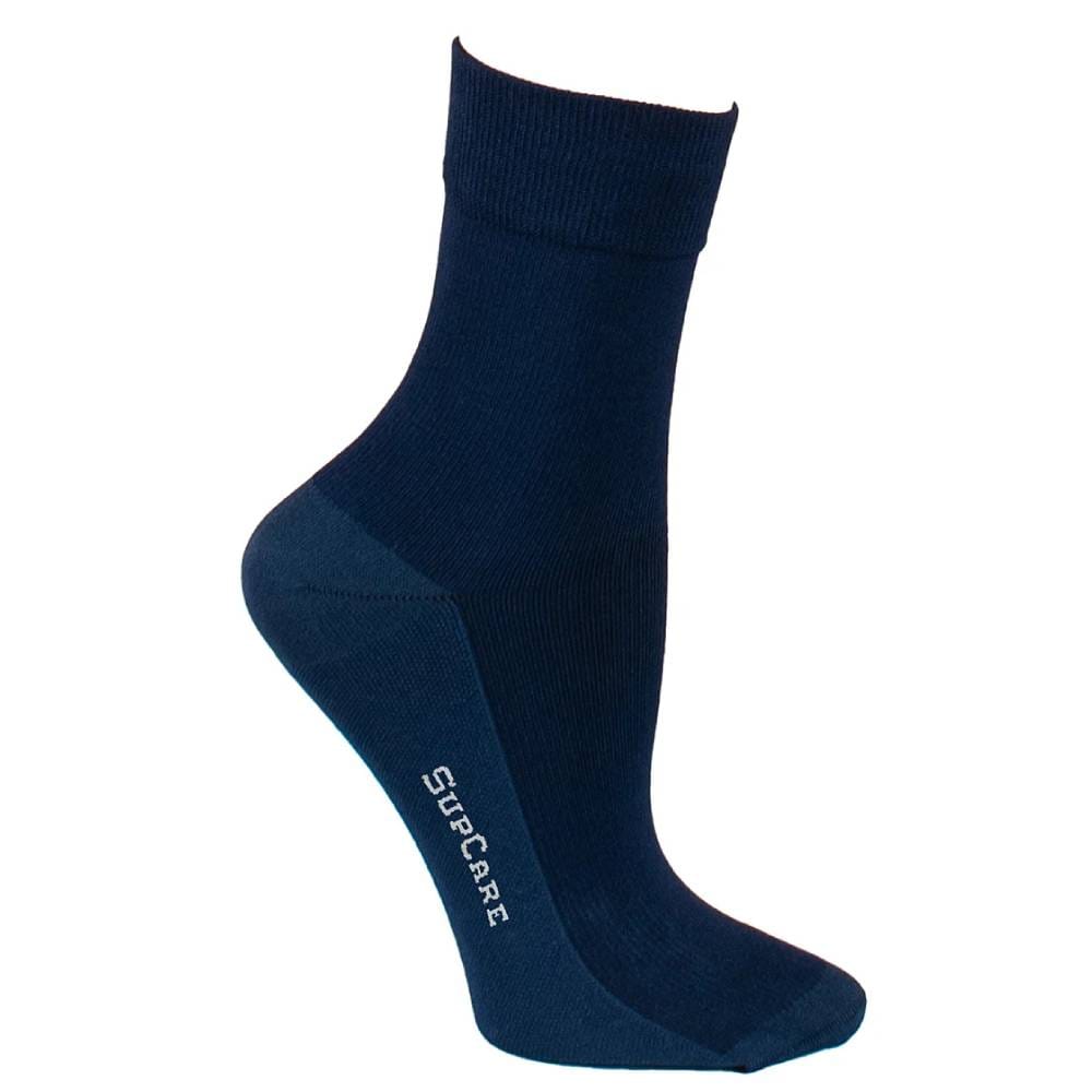 SupCare Ankelstøttestrømper Bambus Marineblå