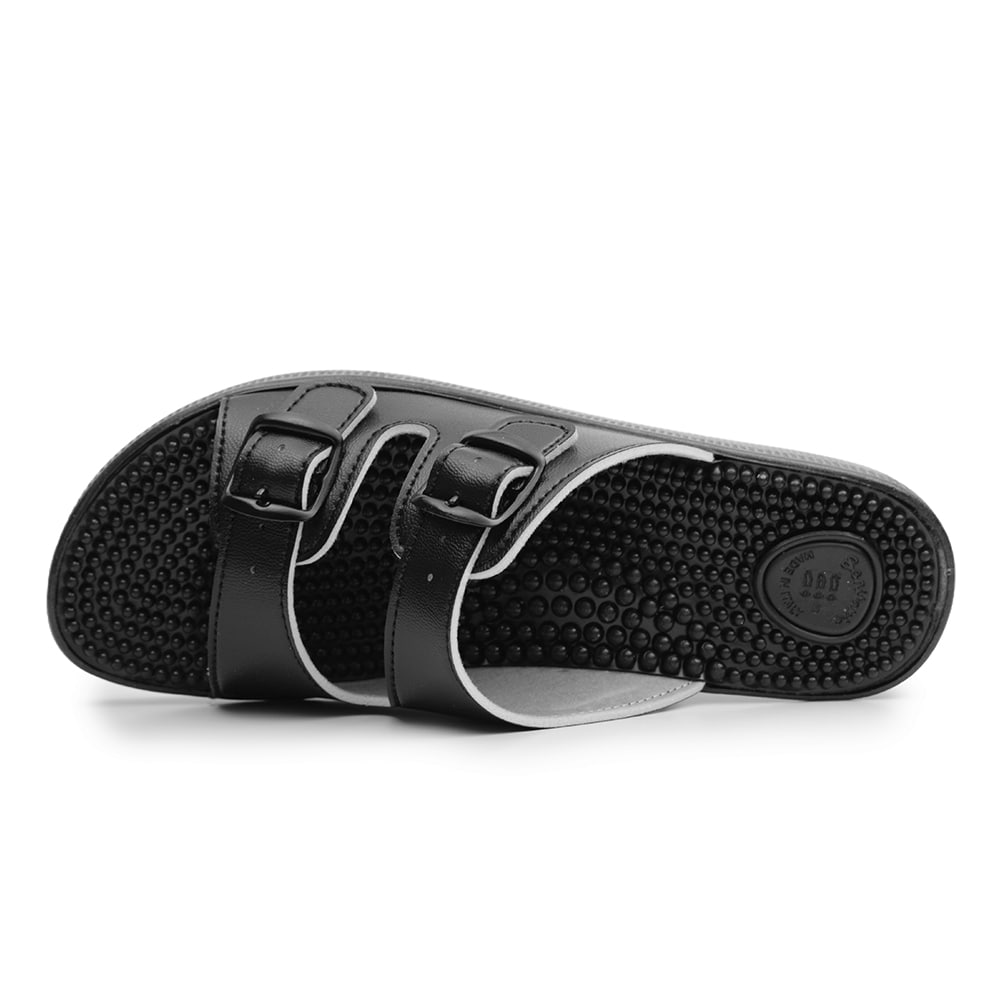 Minfot Massasje Sandaler Dame Svart