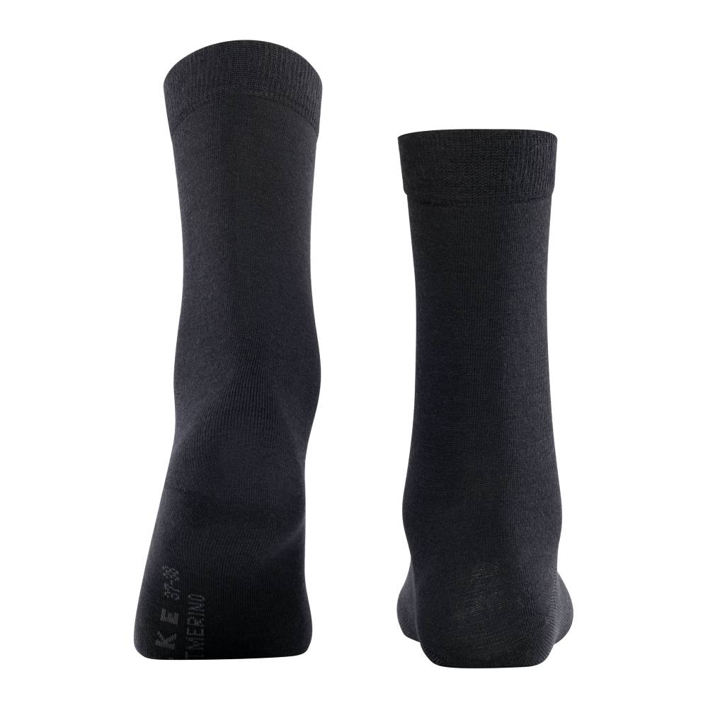 Falke Softmerino Strømper Dame Svart 1-pk