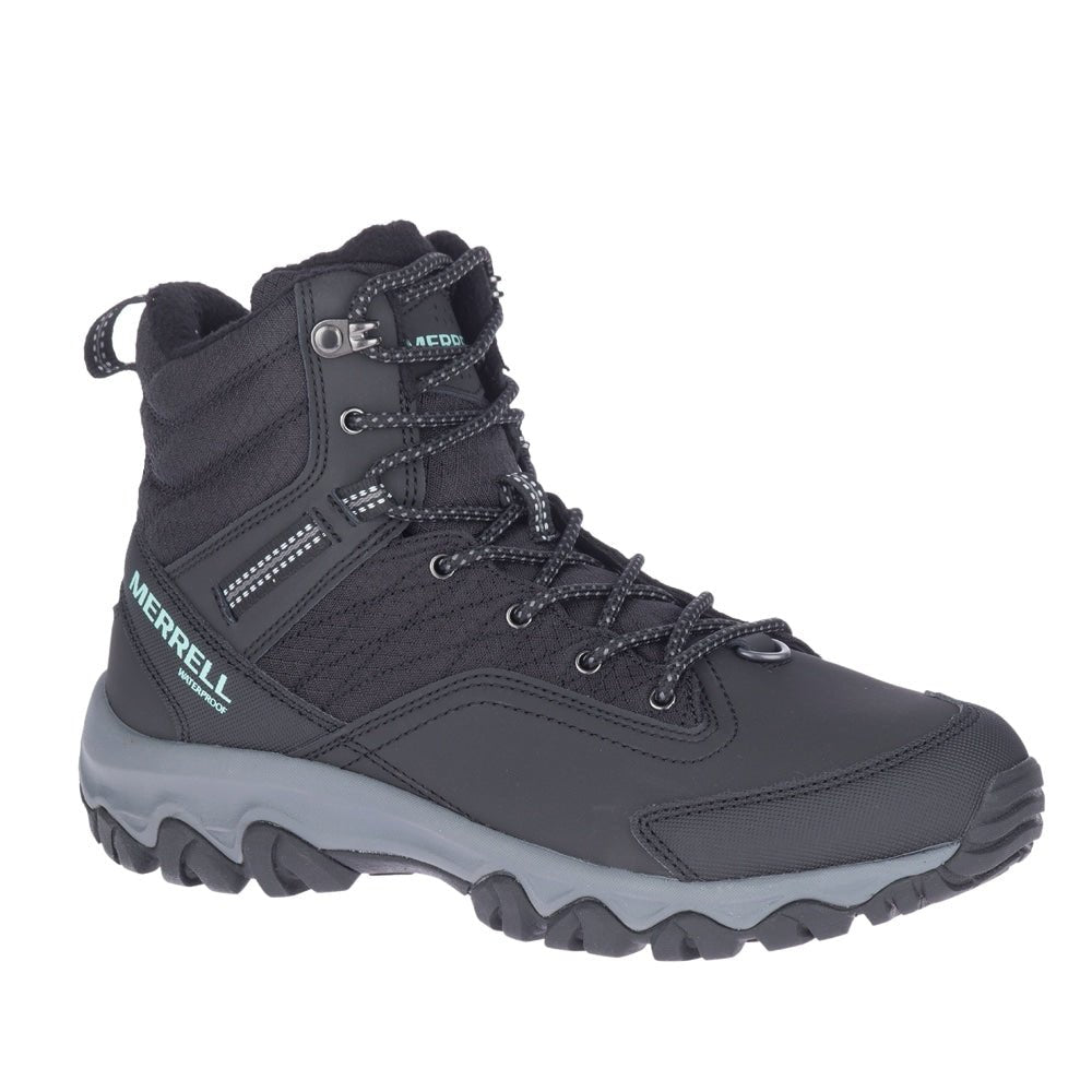Merrell Thermo Akita Mid WP Dame Vanntette Svart
