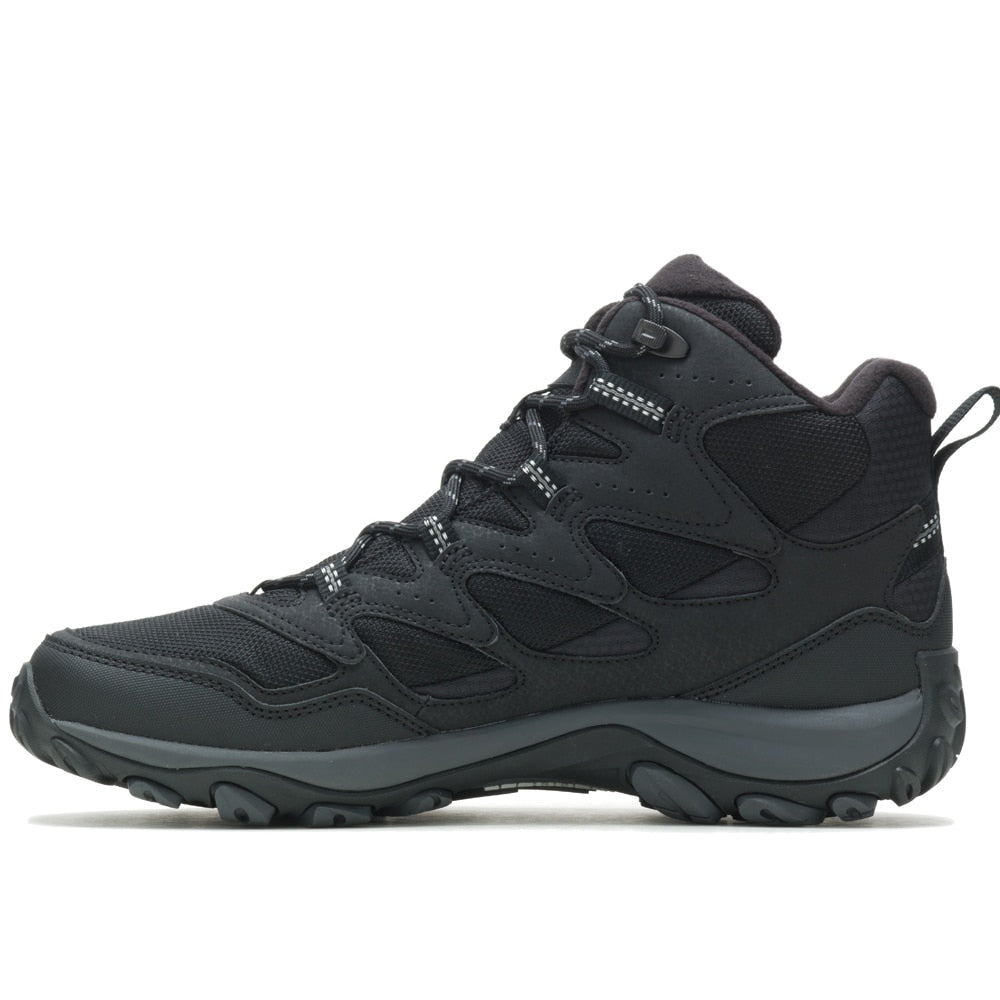 Merrell West Rim Sport Thermo Mid M Vanntette Vintersko Svart