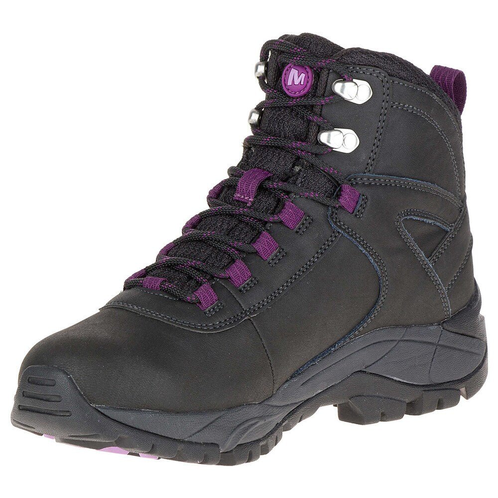 Produktbild 3 - Merrell Dam Vego Mid Leather WTPF Black Gloxinia
