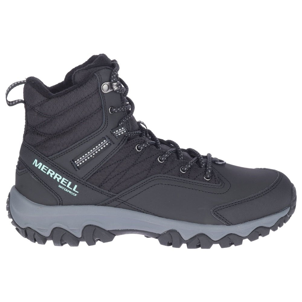 Merrell Thermo Akita Mid WP Dame Vanntette Svart