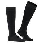 Falke Energizing Støttestrømper Herre Ull Black 1-pk