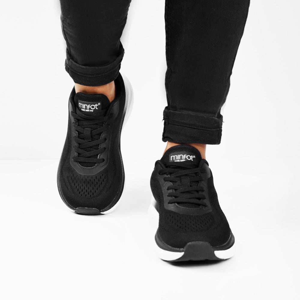 Produktbild 13 - Minfot Sneakers Enjoy Svart