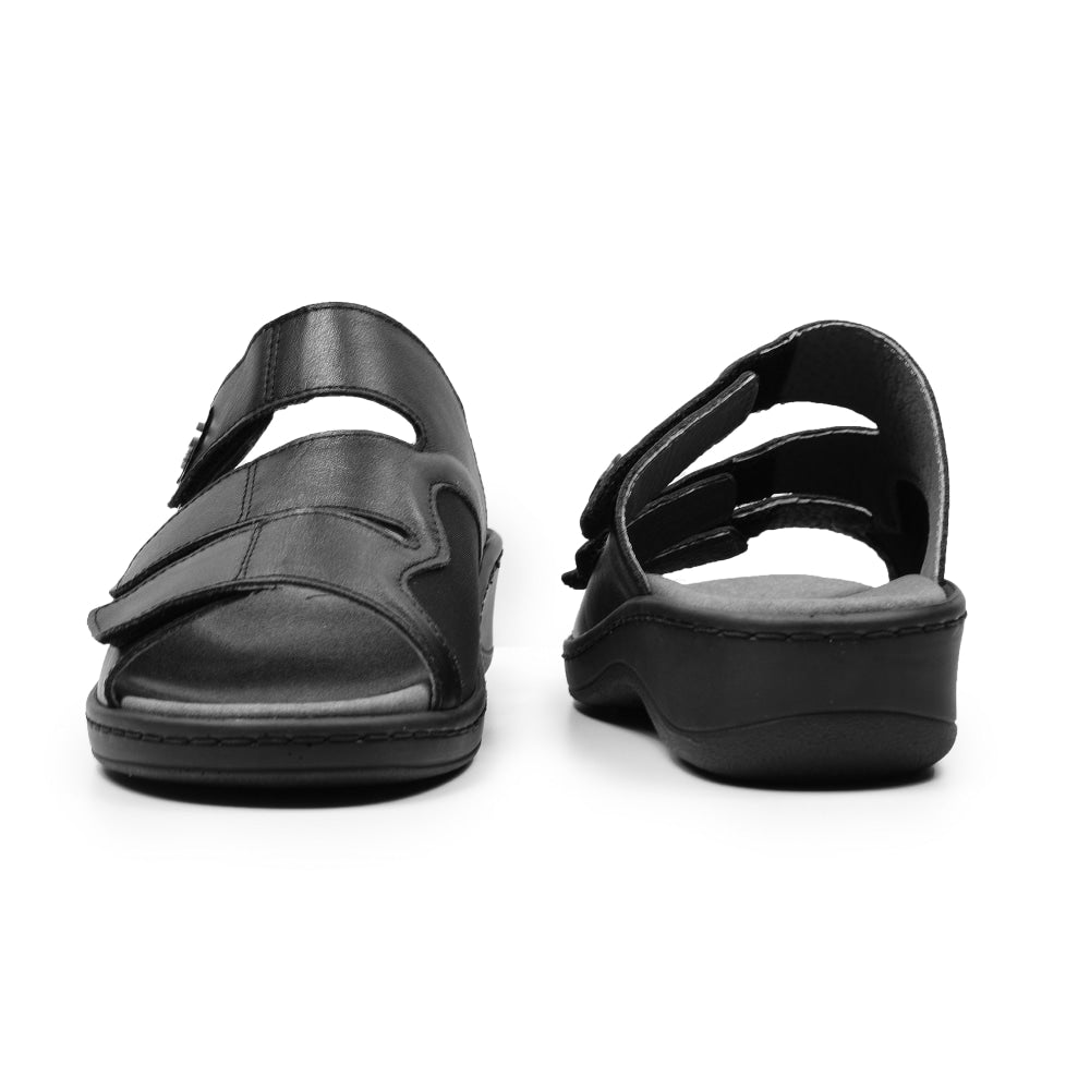 Minfot Dahlia Sandaler Dame Hallux Valgus Svart
