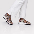 Minfot Nyhamn Sandaler Dame Pink Beige