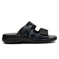 Minfot Granit Sandaler Dame Stretch Svart