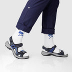 Minfot Sandhamn Sandaler Dame Nubuck Ocean Blue