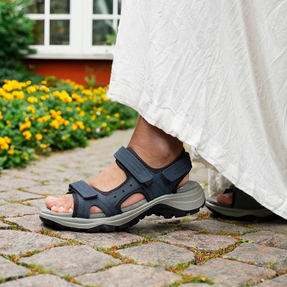 Minfot Sandaler Sandhamn Dame Nubuck Navy