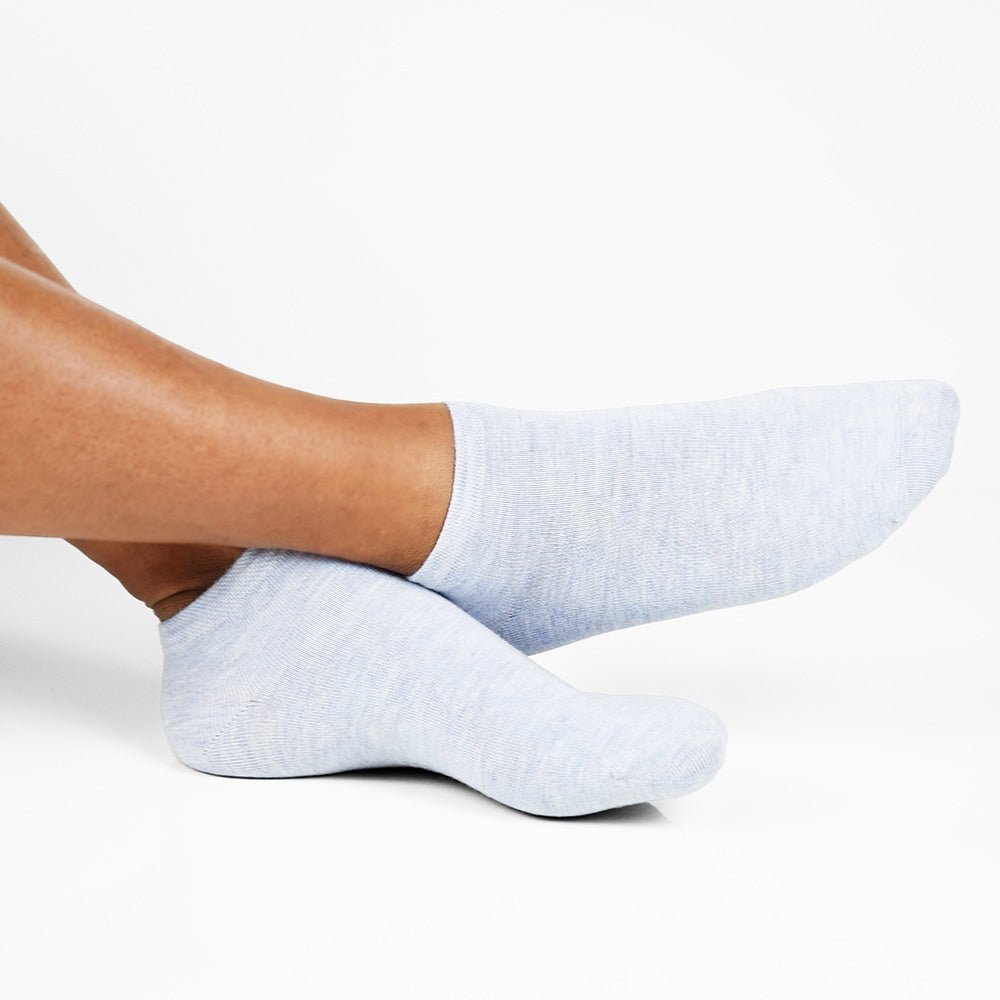 Produktbild 2 - Minfot Bambusstrømper Sneaker Sensitive Melange 5-Pack