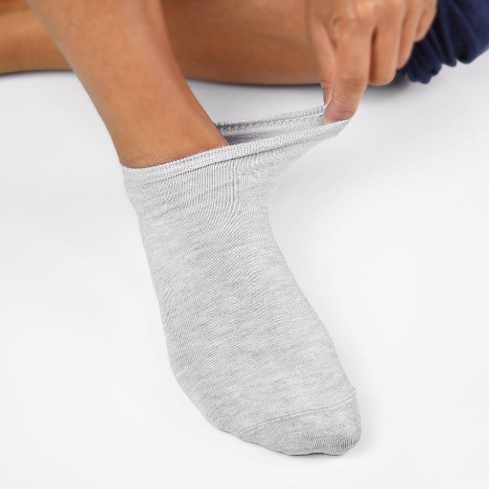 Produktbild 3 - Minfot Bambusstrømper Sneaker Sensitive Melange 5-Pack