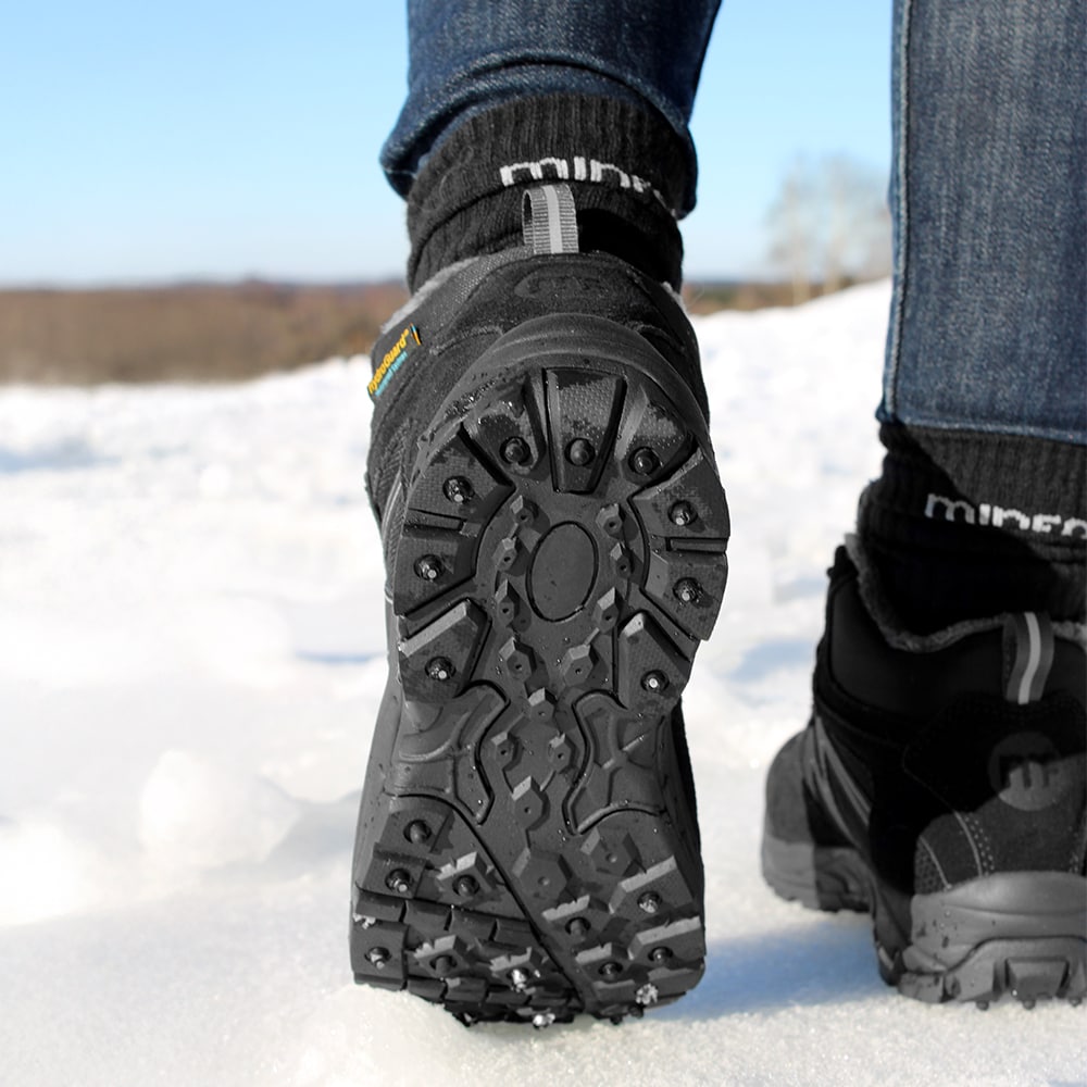 Produktbild 13 - Minfot Snowgrip Dubbskor Vattentät Svart