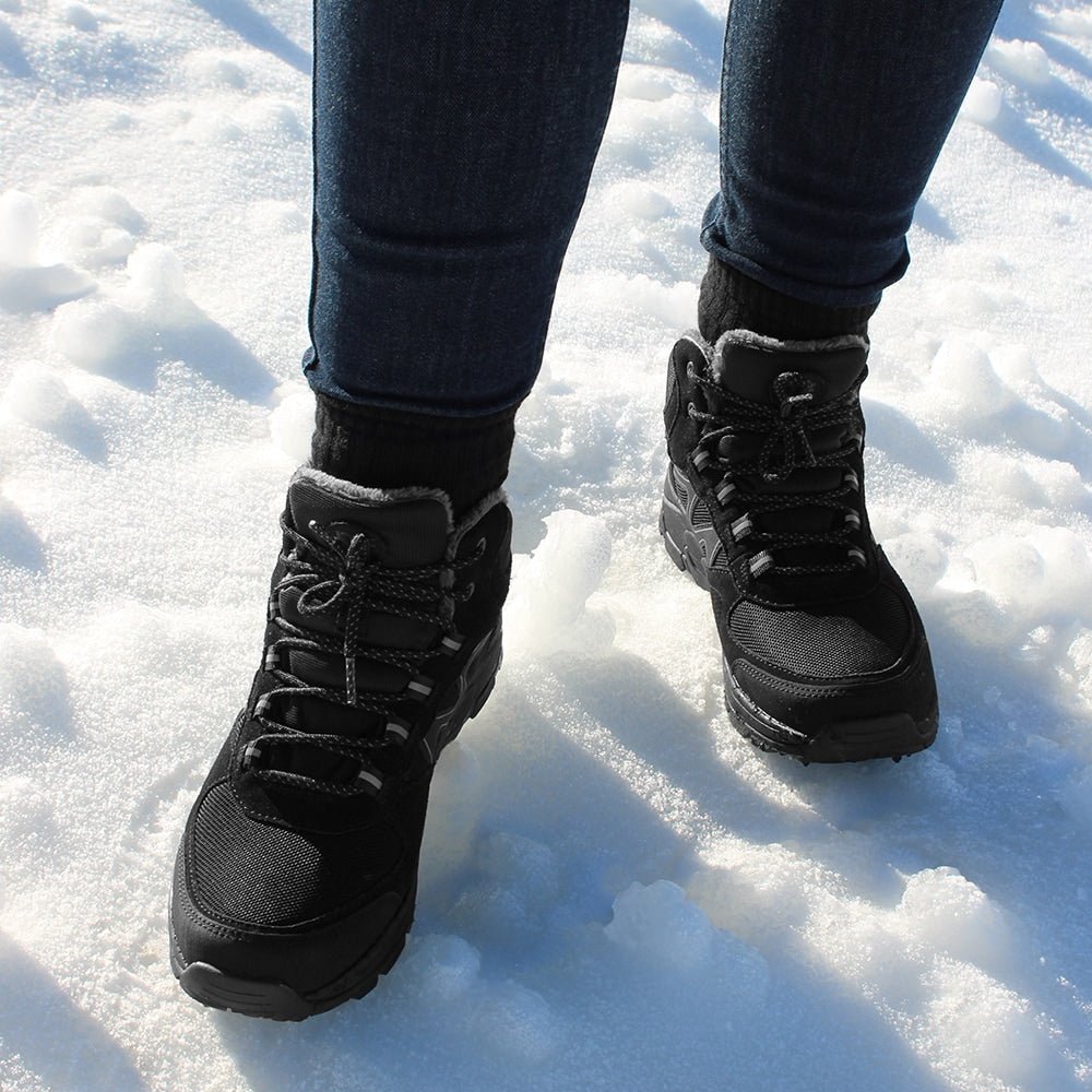Produktbild 15 - Minfot Snowgrip Dubbskor Vattentät Svart