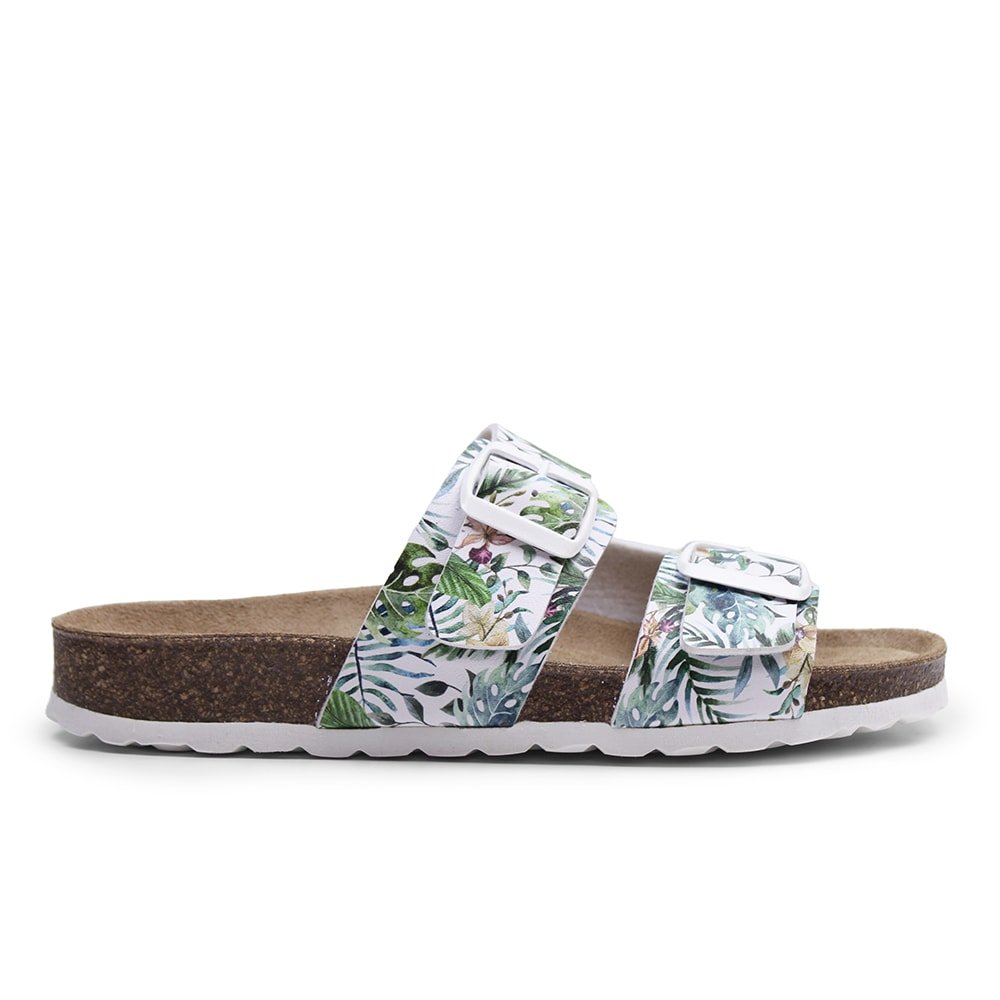 Minfot Sandaler Softstep Tropical Glow Hvit