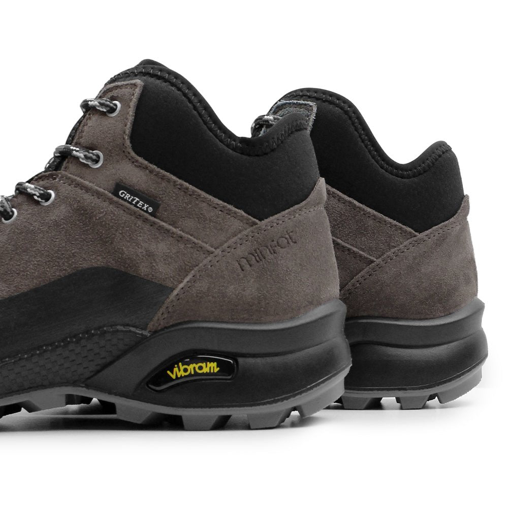 Produktbild 9 - Minfot Step Tursko Mid TEX Semsket Skinn Grå